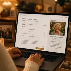 Registration & Legacy Page Creation